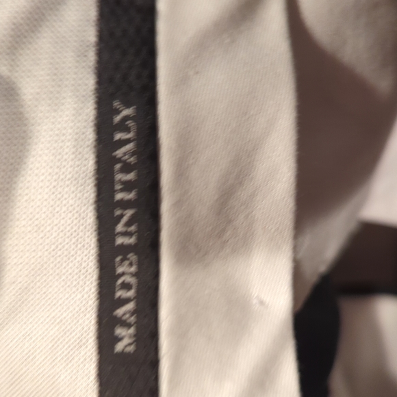 Men's navy dress pants. Pleated with cuff size 43 R - Picture 2 of 4